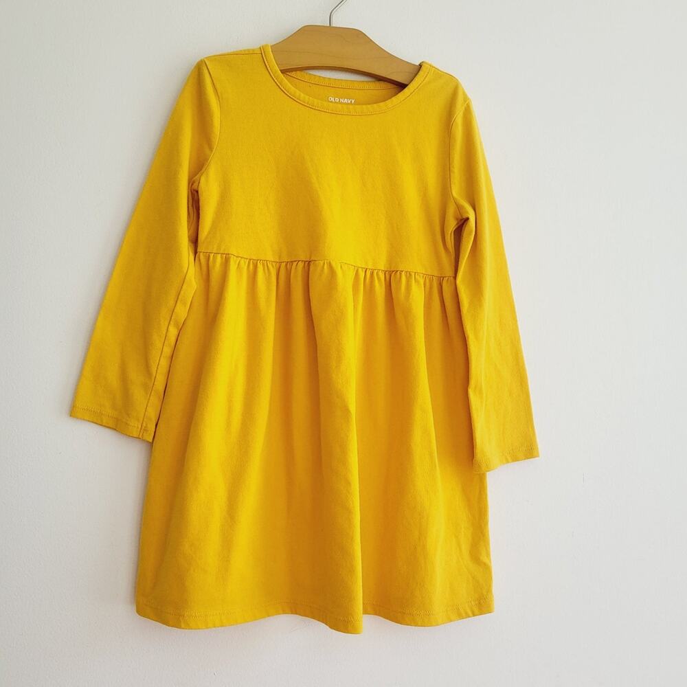 Old Navy 4T golden cotton dress